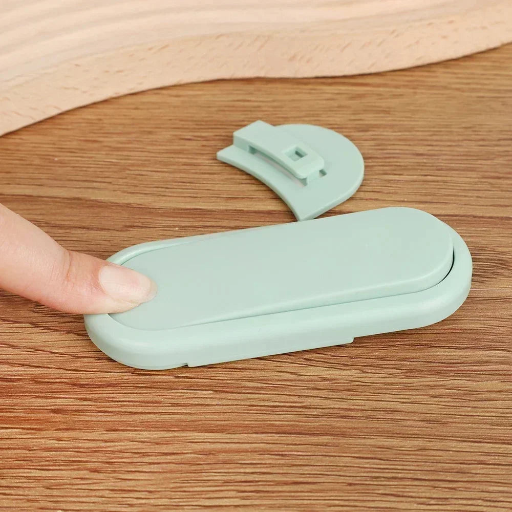 Latches Cabinet Door Protection 5 Pieces Child Drawer Safety Baby Anti-Pinch Hand Invisible Lock Opposite Door Wardrobe Lock