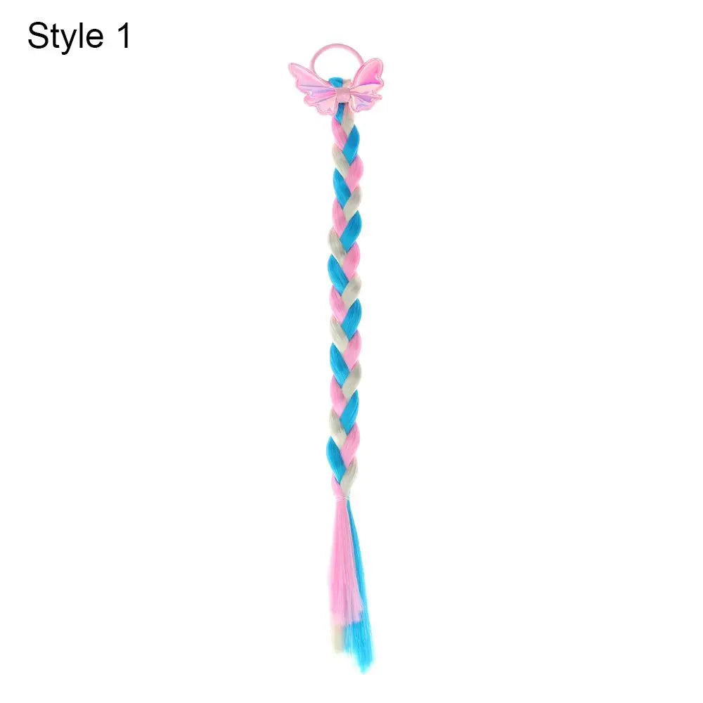 Rainbow Hair Bow Ties