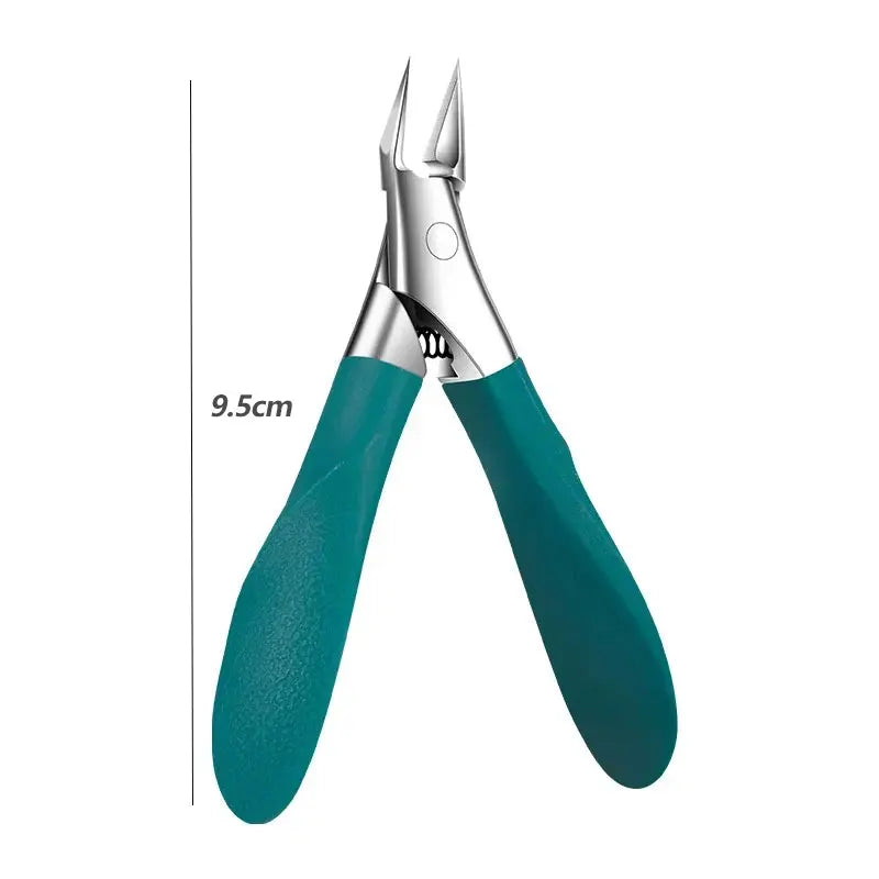 Zehennagelknipser aus Edelstahl, gerade Klinge für eingewachsene und dicke Nägel, scharfe, spitze Spitze, eingewachsene Nagelknipser, Maniküre-Werkzeuge