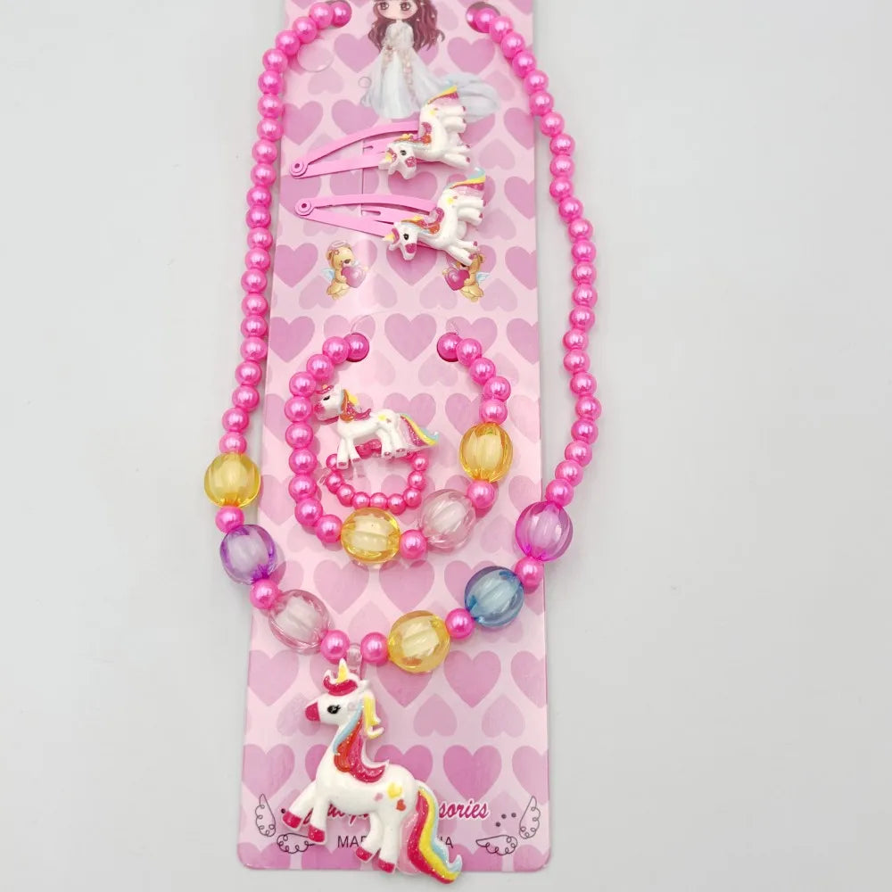 Unicorn Kids Jewelry Set