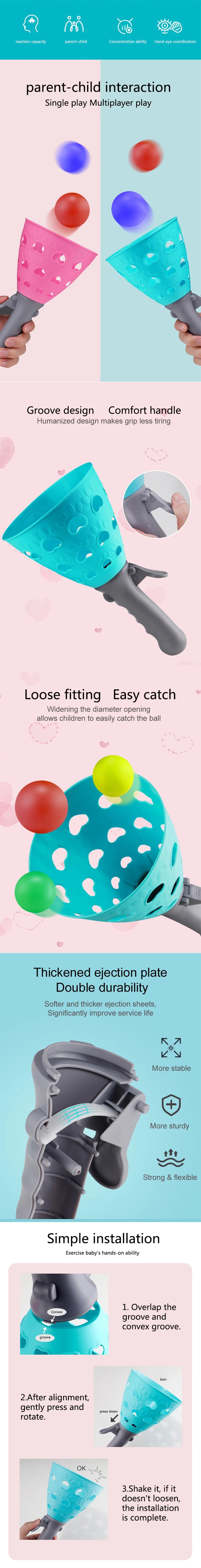 Kinder Sport Spielzeug Werfen & Fangen Ball Klebrige Bälle Sommer Outdoor Strand Spielzeug Multiplayer Spiel eltern-kind-Interaktion Geschenke TMZ