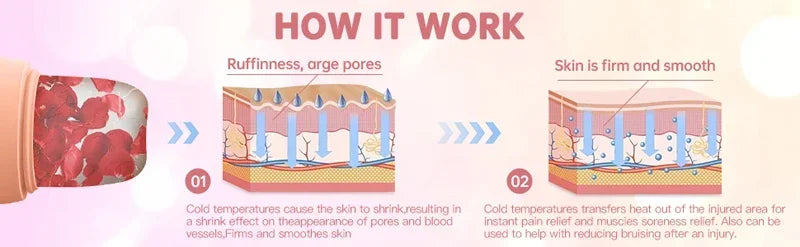 Eis Gesicht Roller Eiswürfel Schönheit Massage Silikon Eis Form Für Augen Schwellungen Eis Gesichts Roller Schrumpfen Poren