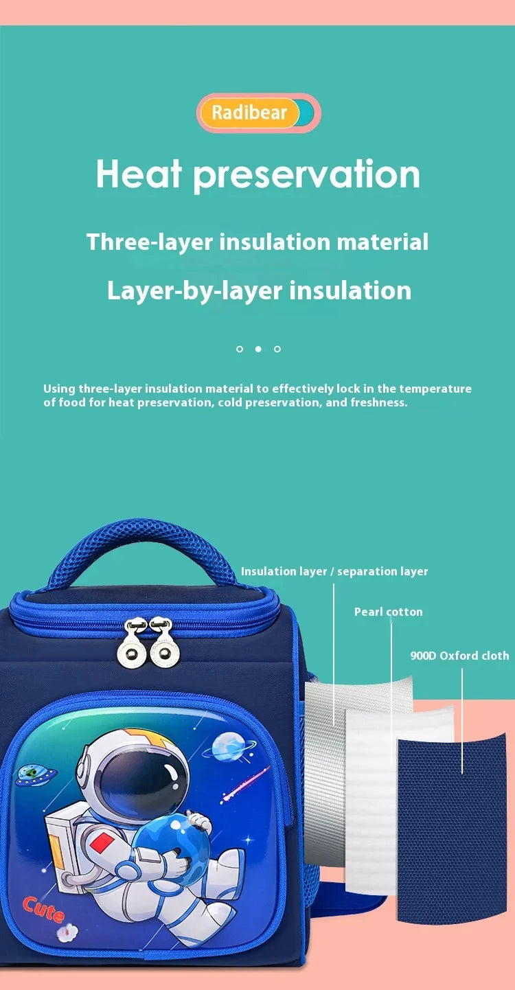 Kids Insulated Lunch Bag