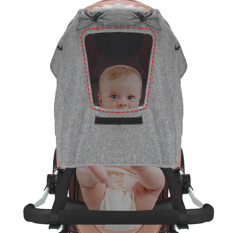 Universal Baby Kinderwagen Zubehör Sonnenschutz UV Schutz Sonnenschutz Wagen Baldachin Abdeckung für Kinderwagen Kleinkinder Auto Sitz Sonnenblende