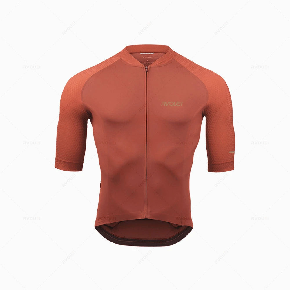 2023 Rvouei Pro Team Cycling Clothing Men New Road Bike Wear Racing Clothing Breathable Cycling Jersey Set Ropa Ciclismo Maillot