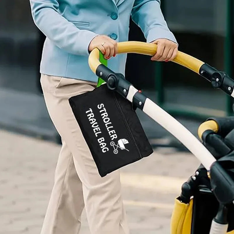 Baby Stroller Travel Bag with Shoulder Strap Stroller Universal Dust Bag Organizer Nursery Cart Accessories Walker Crib Bags