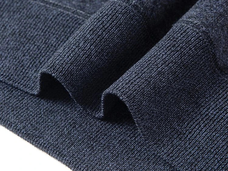 Herren-Strickjacke im Herbst-Winter-Stil, verdickt, für ältere Menschen mittleren Alters, gemütlicher Pullover mit offener Vorderseite, Opa-Papa-Stil