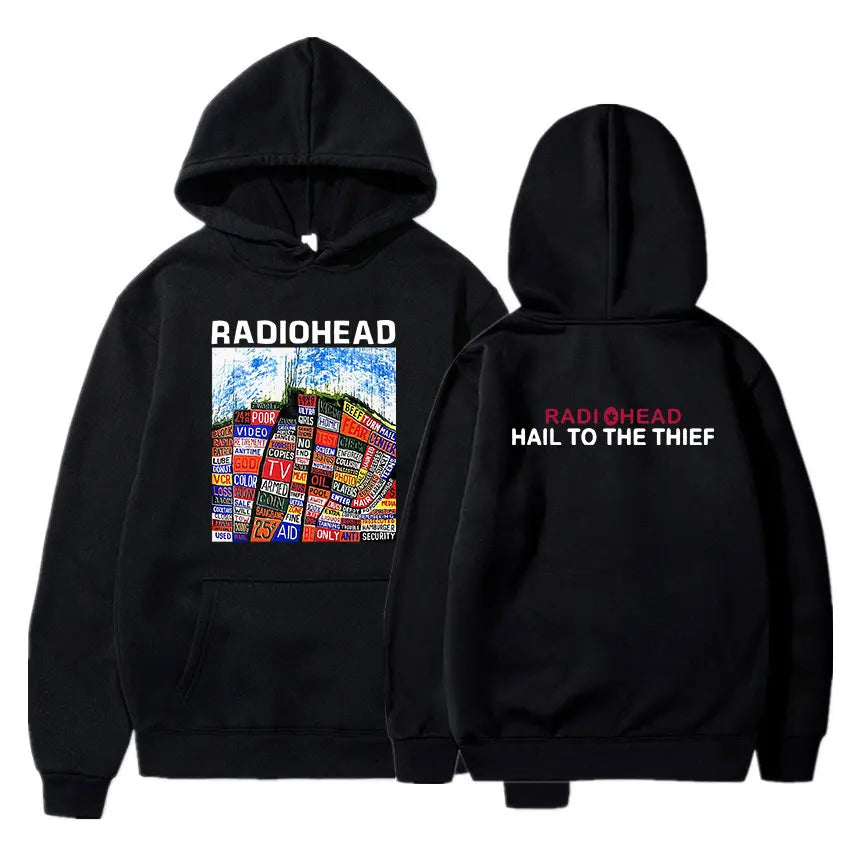 Vintage Rock Band Radiohead Hoodie Hip Hop Alles Musik Album Drucken Sweatshirt Harajuku Streetwear Oversize Hoodies Teens
