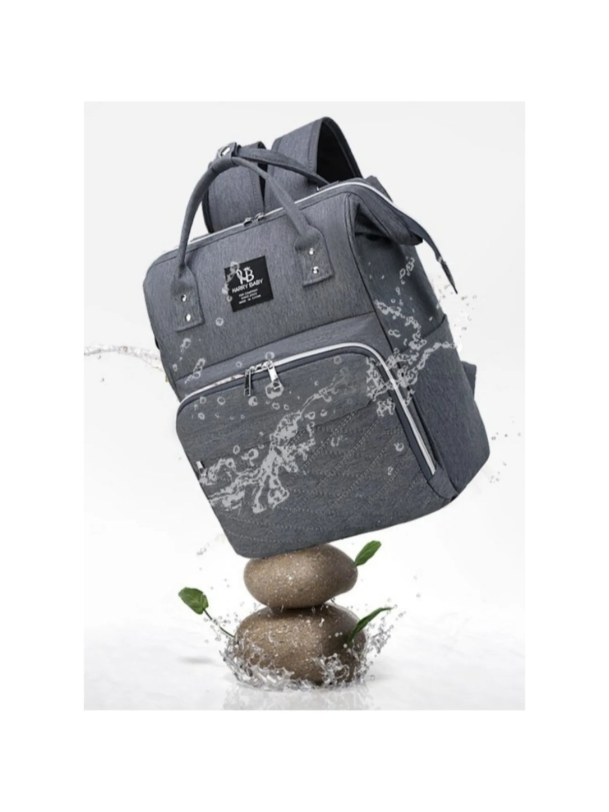 Mama Diaper Bags Baby Stroller Hanging Bag Mother Large Capacity Diaper Backpacks with Changing Mat Practical Baby Nursing Bags