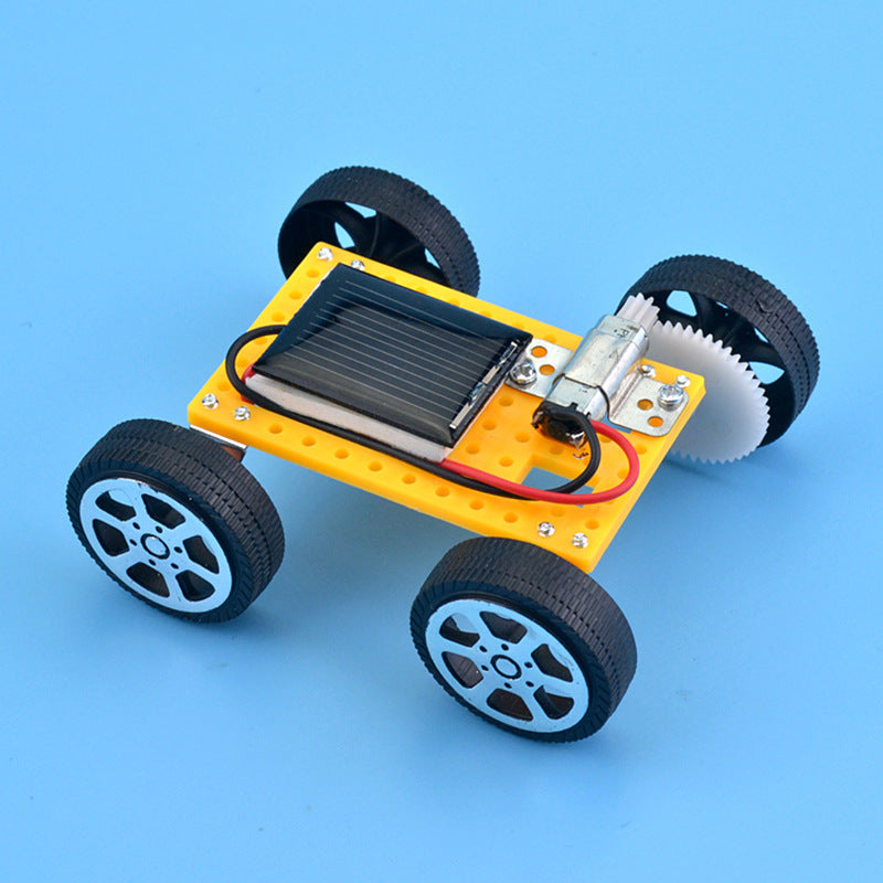 Solarauto-Spielzeug für Kinder, Mini-DIY-montiertes, energiebetriebenes Auto-Set, STEM-Lernspielzeug für Kinder, Kreativität, Geburtstagsgeschenk