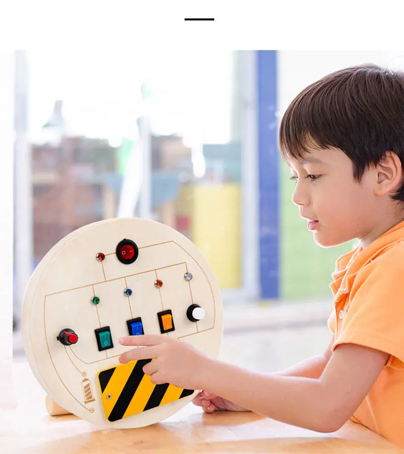 Montessori LED Busy Board