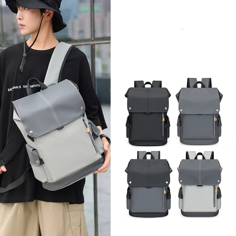 USB-Aufladung, Urban Man-Rucksack, wasserdichter Rucksack, Herren-Laptop-Rucksack, großer Computer-Rucksack für Business, Büro, Outdoor