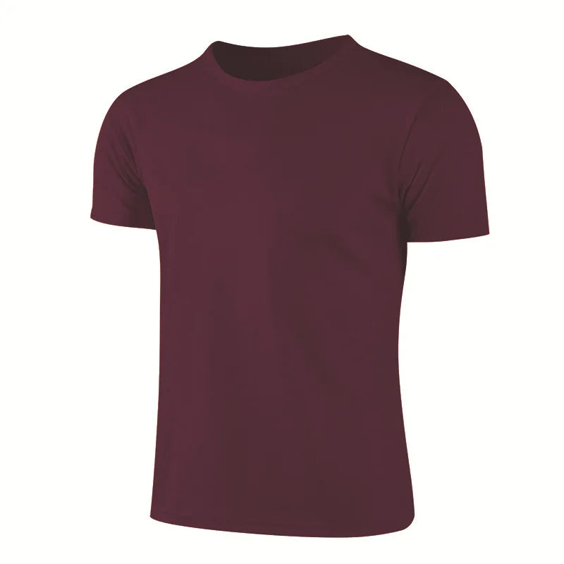 Männer Frauen Quick Dry Kurzarm Sport T Shirt Gym Trikots Fitness Shirt Trainer Lauf T-Shirt Teenager Atmungsaktive Sportswears