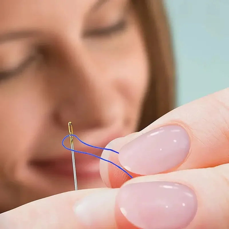 /36pcs Blind nadel ältere Nadel-Seiten loch Hand Haushalt Nähen Edelstahl Nähen unnötige Einfädeln DIY Schmuck