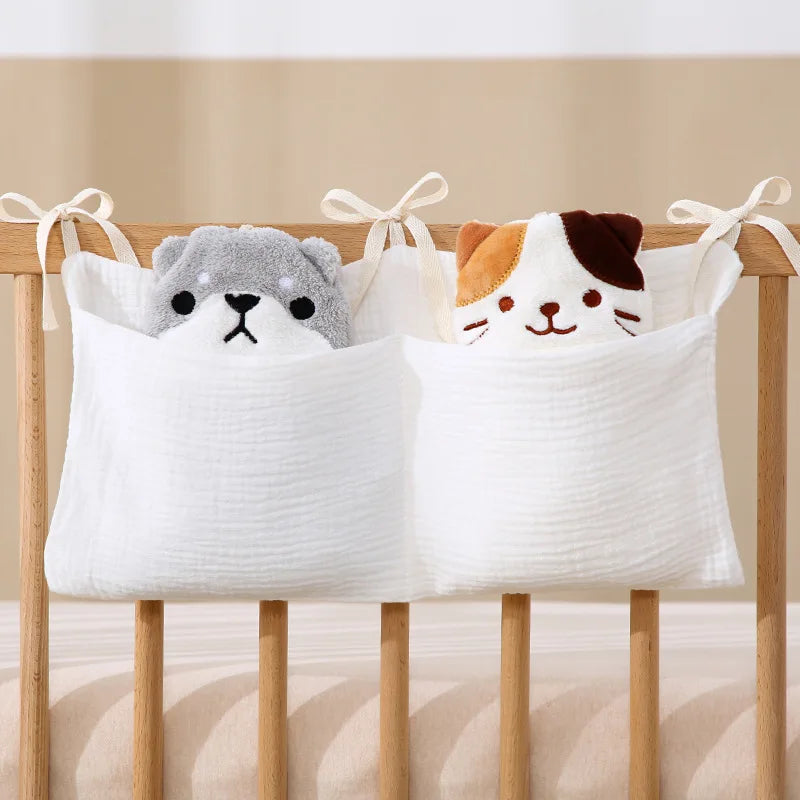 Baby Stuff Organizer Nursery Storage Bag Multifunctional Newborn Bed Bag for Children's Bedding Diaper Bag Stroller Organizer
