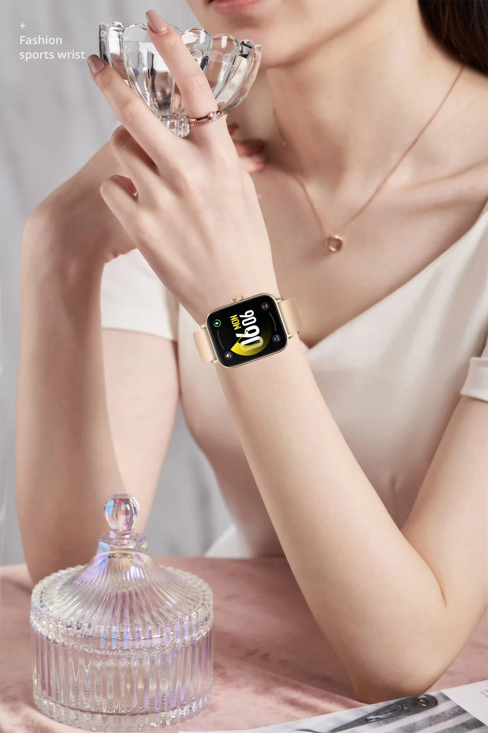COLMI P81 Voice Calling Smart Watch Ultra 1,9 Zoll Bildschirm 24H Gesundheitsmonitor 100+ Sportmodi, Bluetooth Smartwatch Männer Frauen