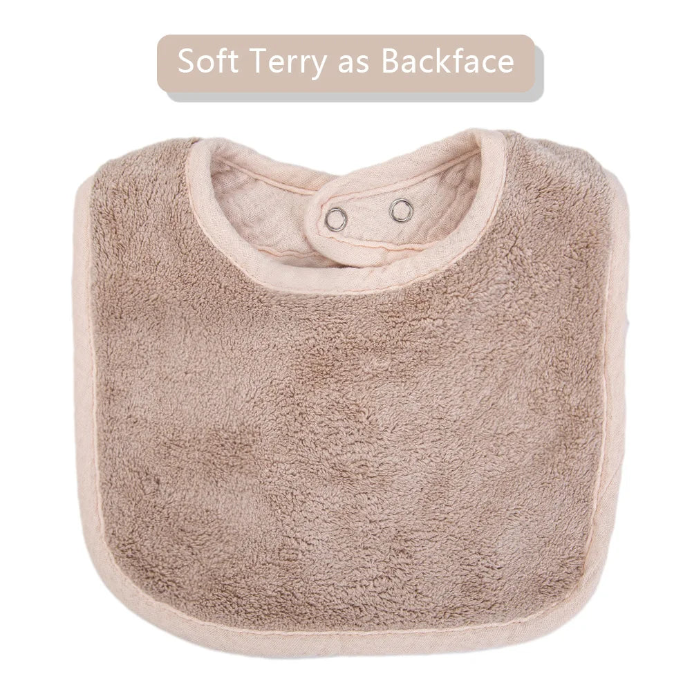 Nette Bär Musselin Baumwolle Baby Lätzchen Speichel Handtuch U-Absorbierende Taschen Koreanische Kinder Kinder Jungen Mädchen Bandanas Fütterung Rülpsen kleidung