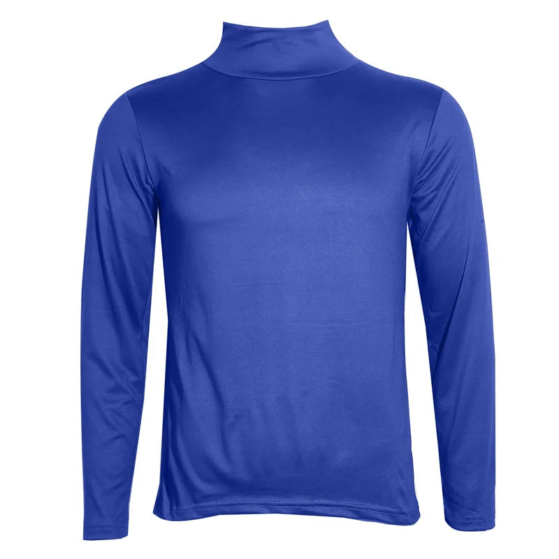 Thermo-Unterwäsche Tops Herren Winterkleidung Thermoshirt Herbst Herren Winterstrumpfhose Stehkragen Dünn Slim Fit Langarm T-Shirt