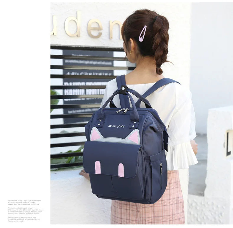 Mama Mutter und Baby Rucksack Ausflug Studenten tasche neue Mode tragbare Schulter große Kapazität multifunktion ale Schulter