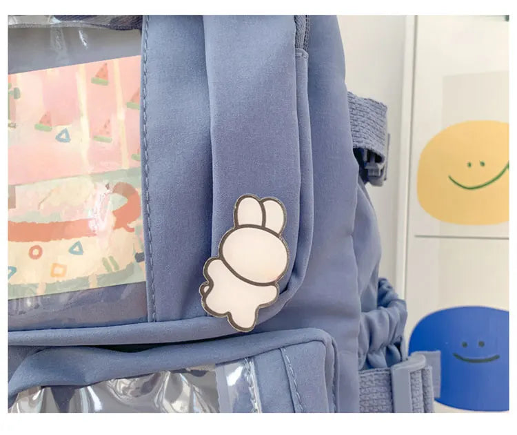 Cute Nylon Student Backpack