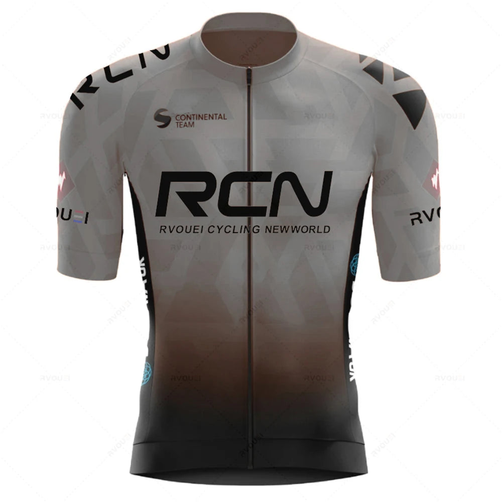 2026 Rvouei Team Radtrikot-Set Sommer Atmungsaktiver Rennrad-Anzug Fahrrad-Uniform Bike MTB Kleidung Neue Sport-Radsport-Kits