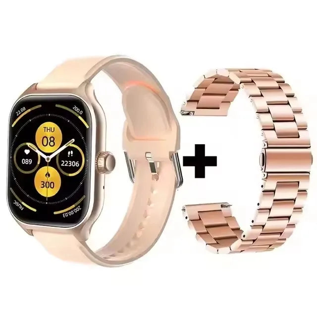 Smart Watch für Android IOS Uhren 1,83 Zoll HD Display Bluetooth Anruf Nachricht Alarm Musik Sport Modus Smartwatch Männer Frauen Geschenk