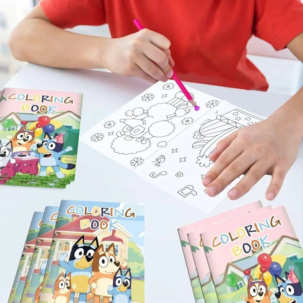 Bluey & Bingo Malbuch-Set