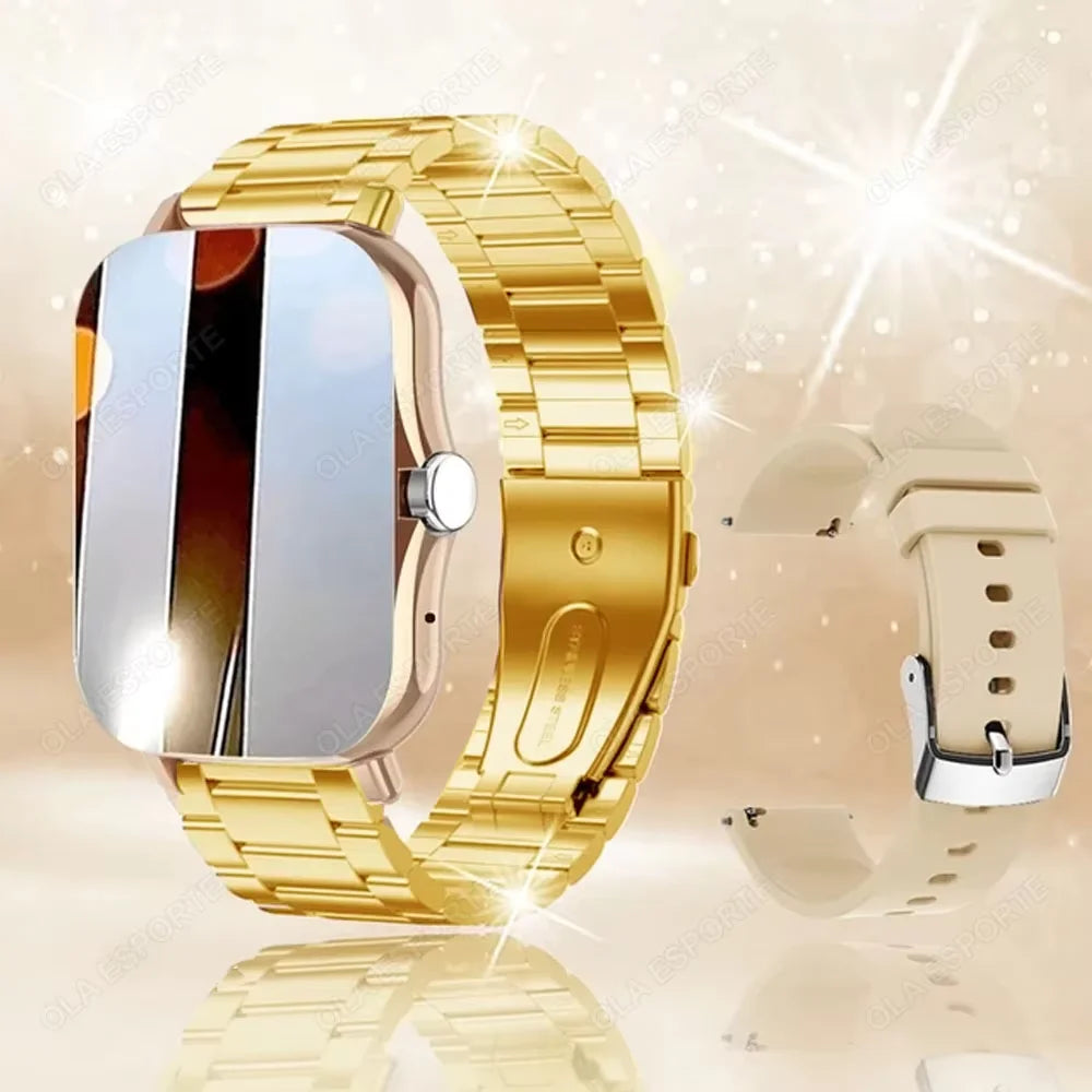 2026 Neue Multifunktionale Smartwatch für Männer & Frauen Bluetooth-Verbundenes Telefon Musik Fitness Sport Armband Schlafüberwachung Uhr HW12