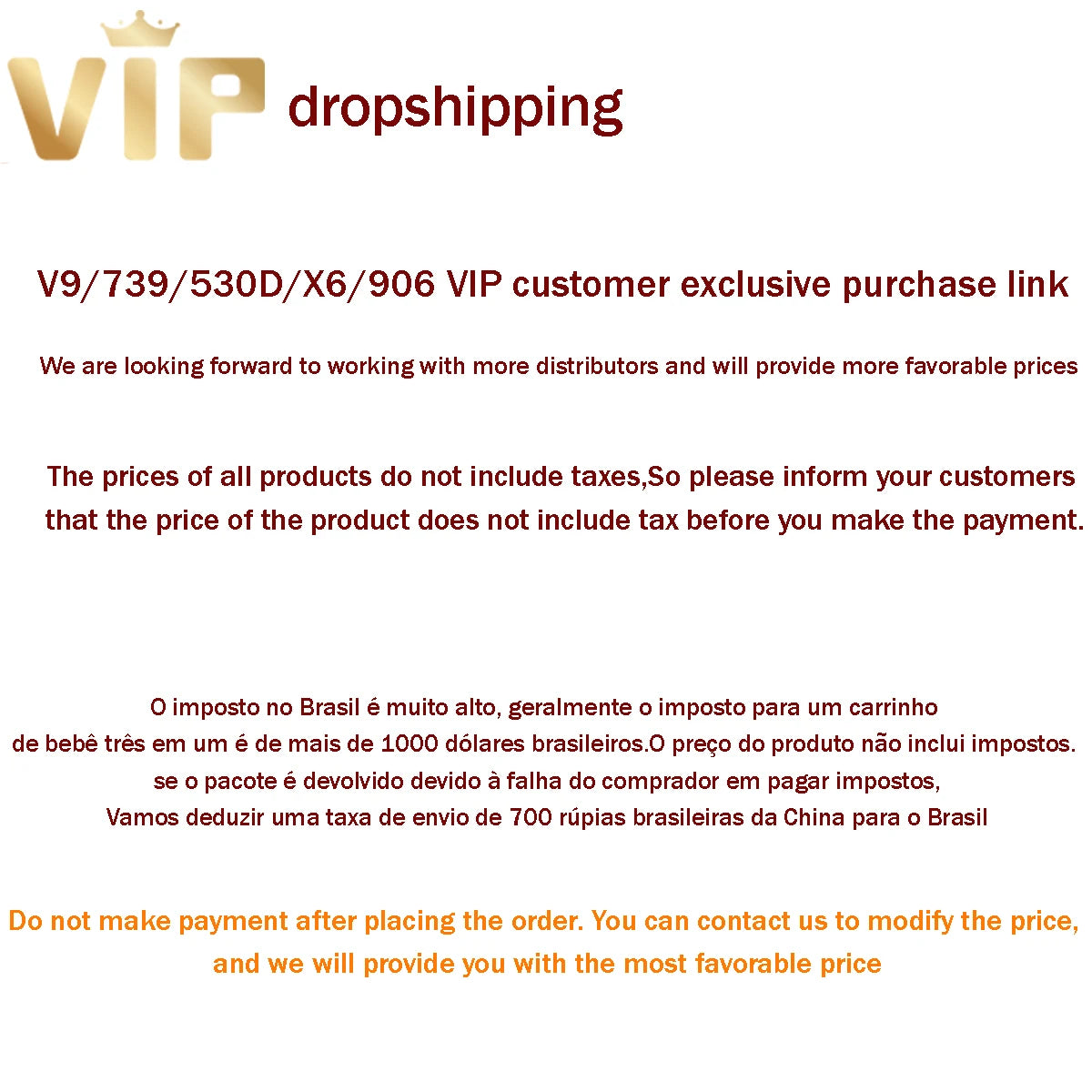 VIP-Kinderwagen 3-in-1-Dropshipping Unternehmen Großhandel VIP-Händler Mehrere Modelle, 739/V9/530D/Belecoo X8/906