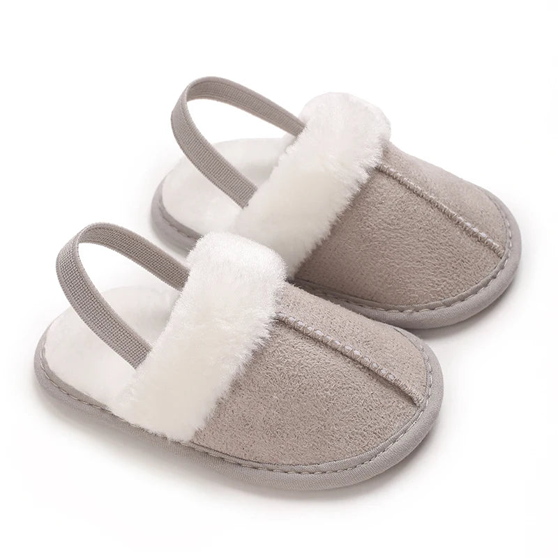 Beliebte Wanderschuhe für Herbst und Winter, Babyschuhe, 0–1 Jahre alt, warme Schuhe, Baumwollschuhe, lässige Babyschuhe mit weicher Sohle und Plüsch