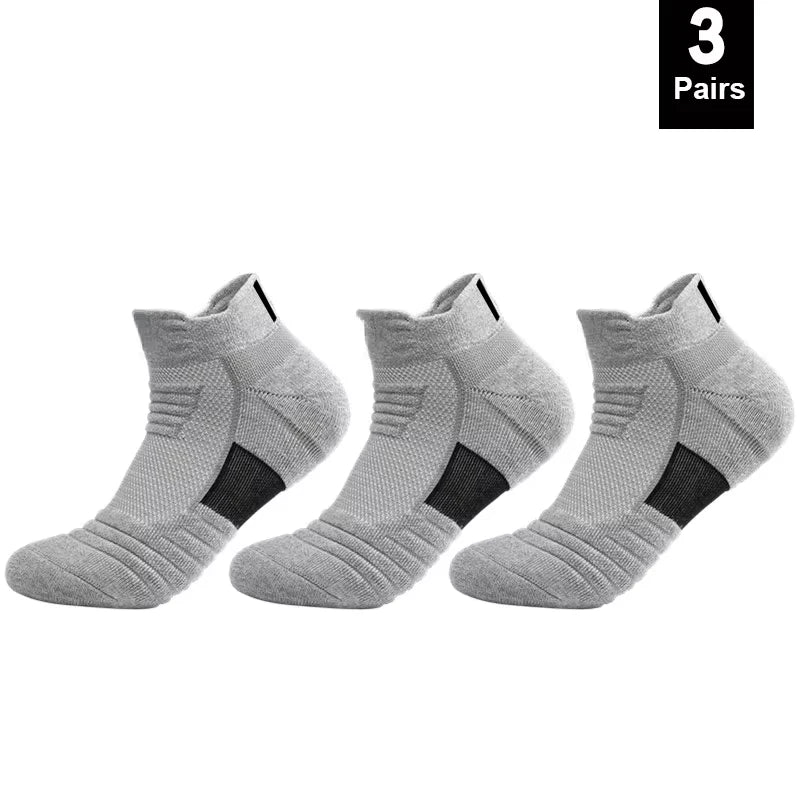 1/3 Pairs Anti-slip Fußball Socken Männer Baumwolle Socke Kurze Lange Röhre Fußball Basketball Sport Socken Atmungsaktive Deodorous socke 39-45