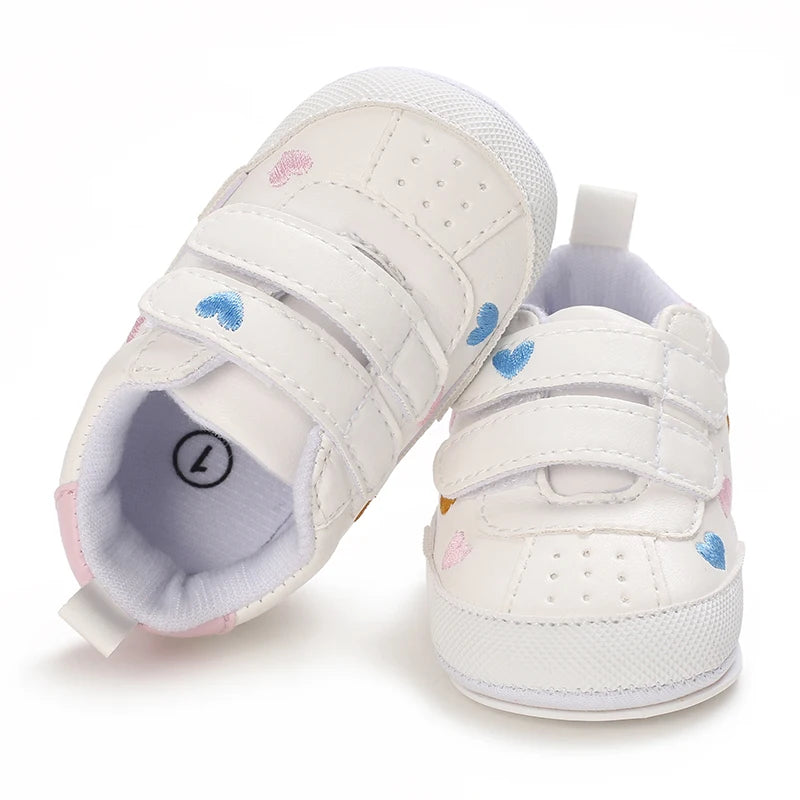 Casual Baby Schuhe Infant Baby Mädchen Krippe Schuhe Nette Weiche Sohle Prewalker Turnschuhe Fuß Schuhe Kleinkind Erste Wanderer 0-18Month