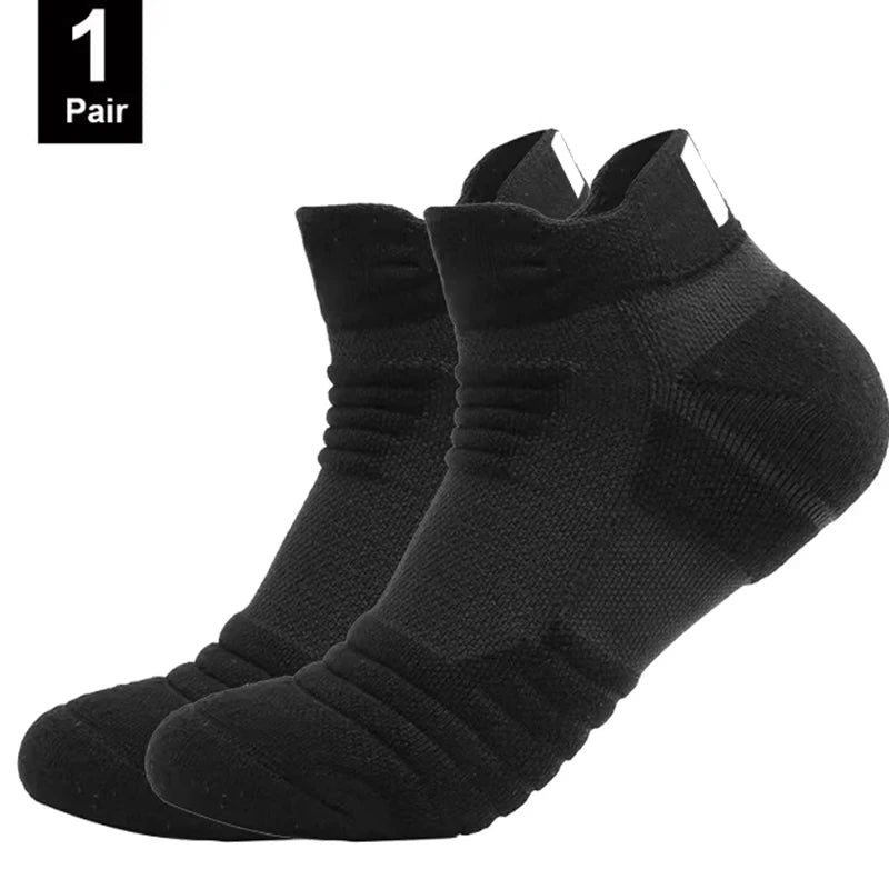 1/3 Pairs Anti-slip Fußball Socken Männer Baumwolle Socke Kurze Lange Röhre Fußball Basketball Sport Socken Atmungsaktive Deodorous socke 39-45