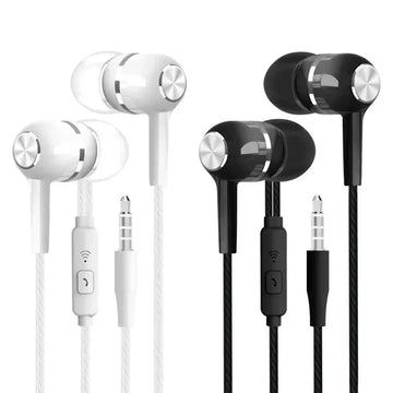 3,5mm Wired Kopfhörer In Ear Headset HIFI Schwere Bass Ohrhörer Monitor Sport Headset Stereo Musik Gaming Kopfhörer mit Mikrofon