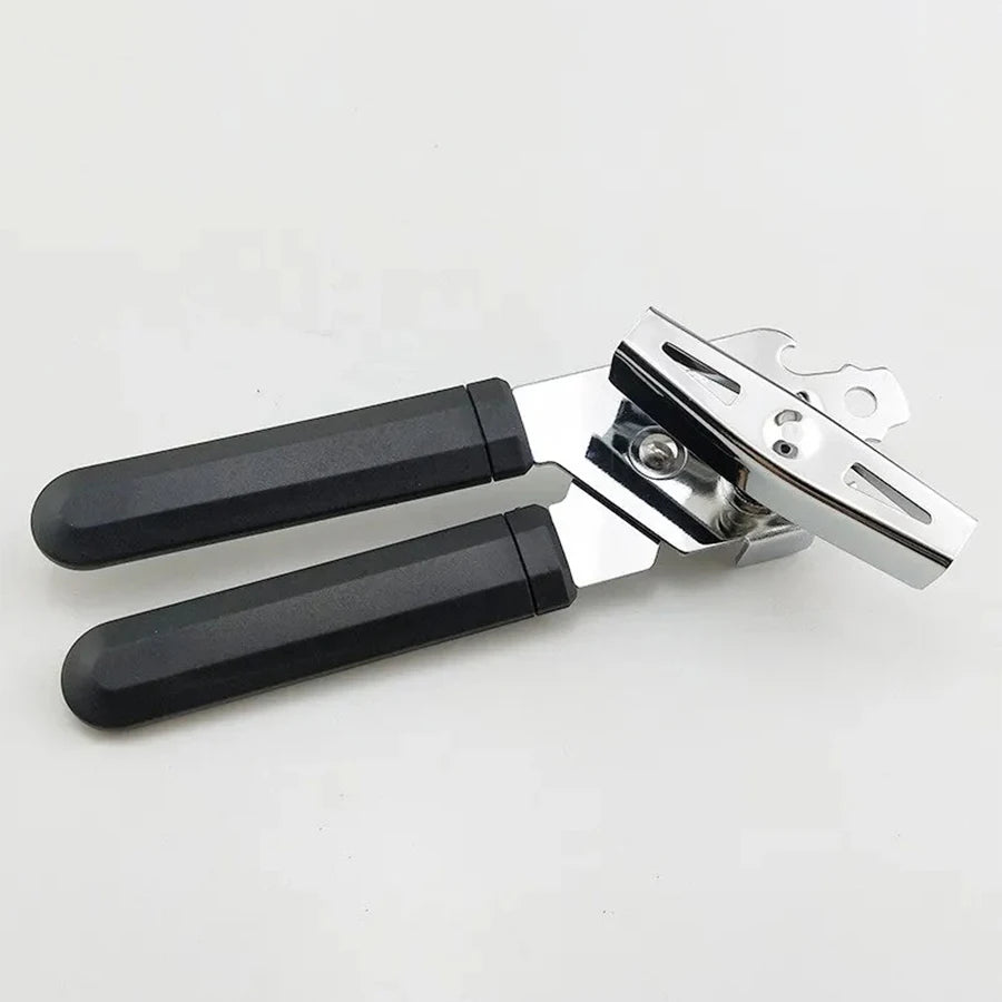 Edelstahl Multifunktionaler Professioneller Dosenöffner Manueller Dosenöffner für Craft-Bier Griff-Dosenöffner Flaschenöffner Küchenzubehör