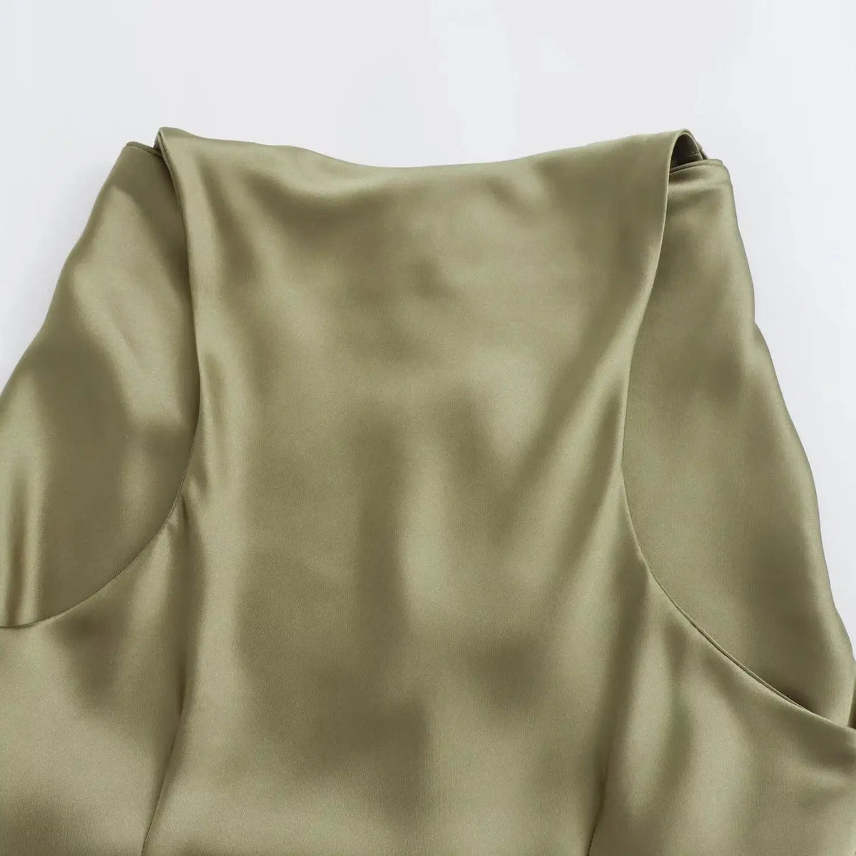 Satin Lange Kleider für Damen 2026 Sommer Slip Midi-Kleid Sexy Abendkleid Ärmellos Elegante Damenkleider