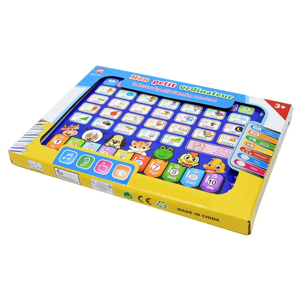 Lernmaschine Tablet Interaktives Spielpad Kinder Sprache Lernspielzeug Laptop Pad Lernen Lernspielzeug für Kinder Geschenk