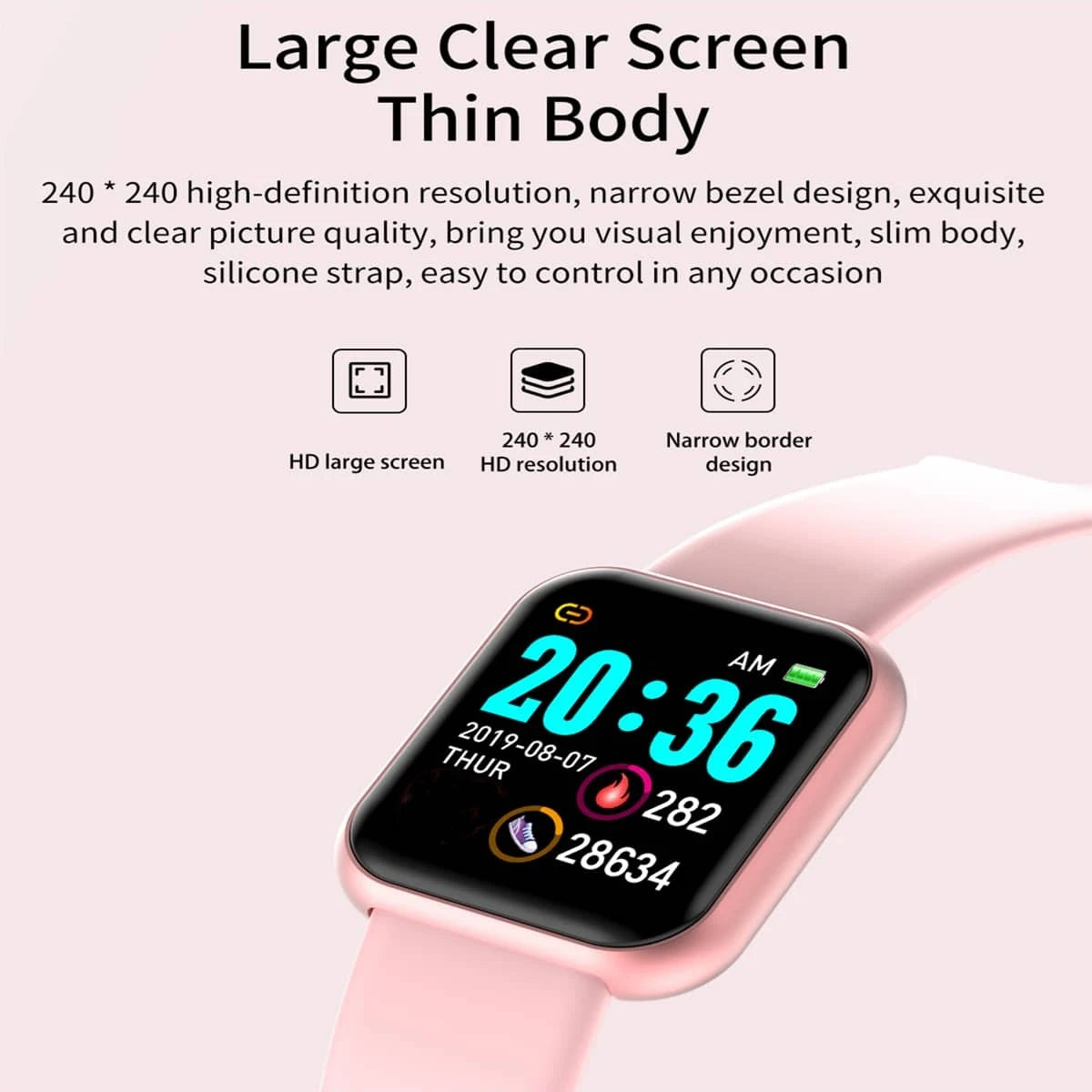 Multifunktionale Smart Watch Männer Frauen Bluetooth Verbunden Telefon Musik Player Fitness Sport Armband Schlaf Monitor D13 Smartwatch