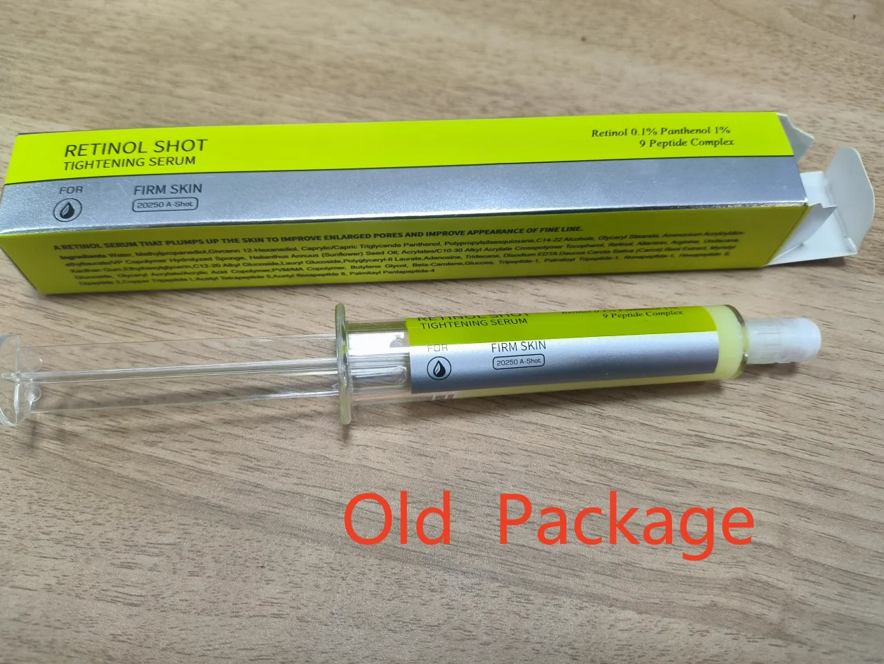 Retinol Shot Augencreme Anti-Aging-Augenserum für Augenringe Falten Feuchtigkeitsspendende Essenz Straffende Behandlung Sanftes Vitamin-C-Serum