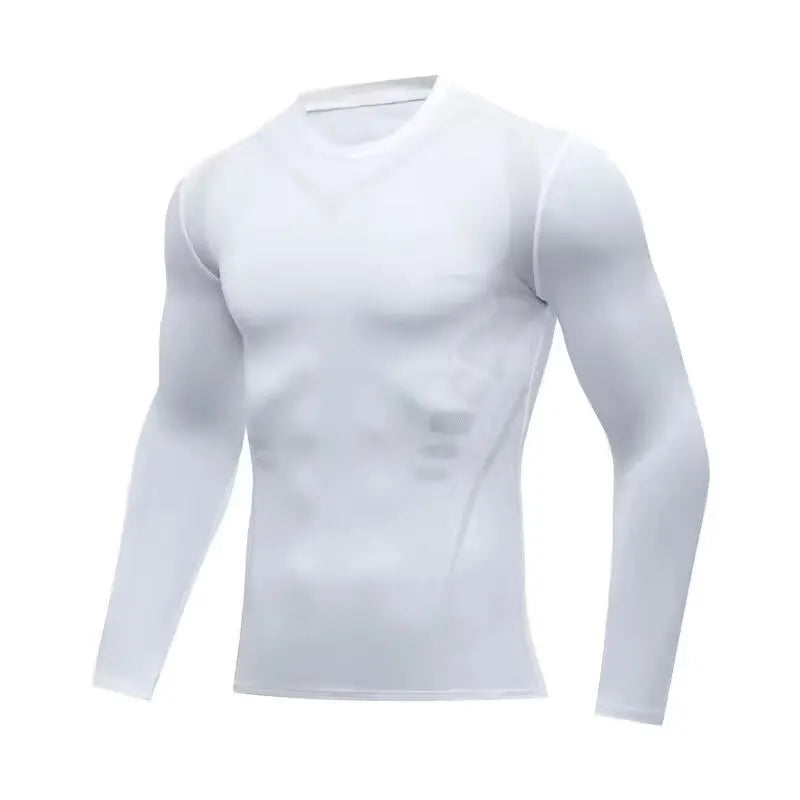 Männer T-shirt Männer Laufen Sport T Shirt Männer Kompression Fitness Tops T Quick DryTight Training Gym Sport Lauf Shirts