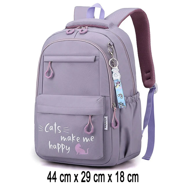 Girls Casual School Backpack