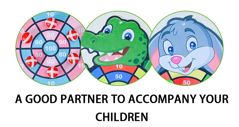 Montessori Dartscheibe Ziel Sportspiel Spielzeug für Kinder 4 bis 6 Jahre alt Outdoor-Spielzeug Kind Indoor Mädchen Klebriger Ball Jungen Geschenk