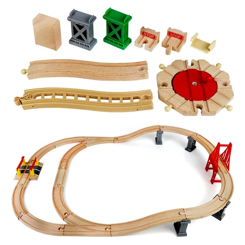 Holzeisenbahn Gleis