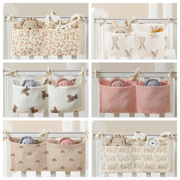 Baby Stuff Organizer Nursery Storage Bag Multifunctional Newborn Bed Bag for Children's Bedding Diaper Bag Stroller Organizer