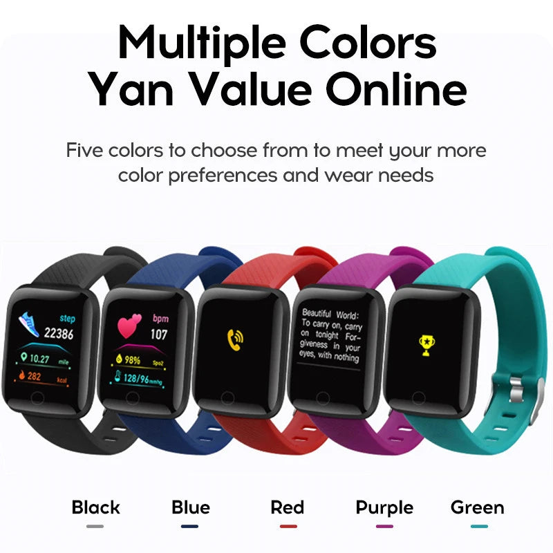 Multifunktionale Smart Watch Männer Frauen Bluetooth Verbunden Telefon Musik Player Fitness Sport Armband Schlaf Monitor D13 Smartwatch