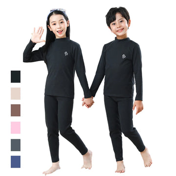 3-14 Jahre Kinder Kleidung Sets Herbst Winter Thermo-unterwäsche Anzug Mädchen Jungen Pyjama Sets Teenager Kleidung Keine Spur warme Nachtwäsche