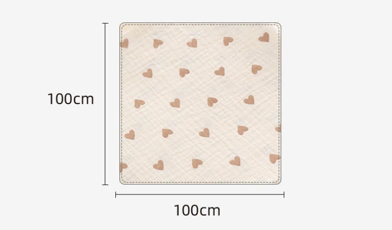100X 100 cm Baby Decke für Neugeborene Baumwolle Musselin Swaddle Decke Bettwäsche Säuglings Bad Handtuch Baby Artikel Mutter kinder