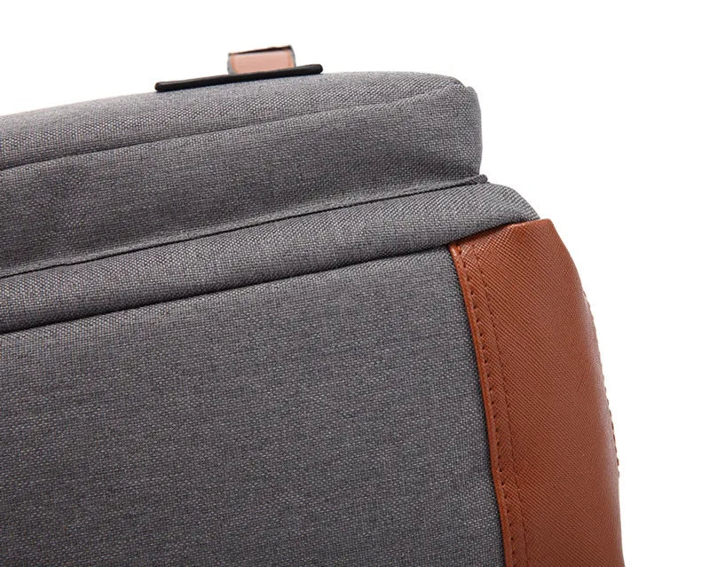 Teens Vintage Canvas Laptop Backpack