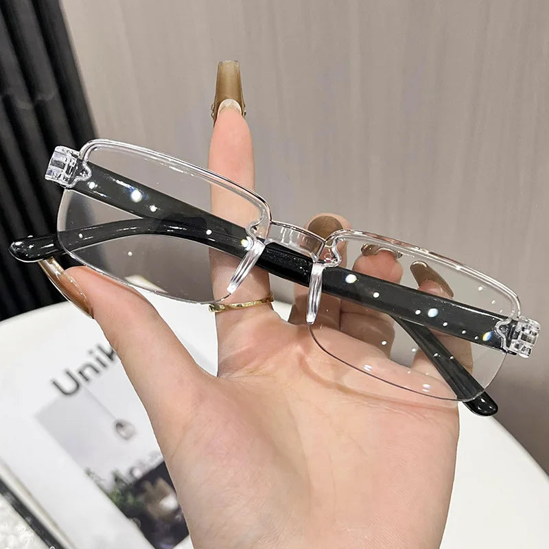 Smart Zoom Lesebrille Anti Blau Licht Presbyopie Brille Für Männer Frauen Einstellbare Fokus Licht Leichte Lesebrille