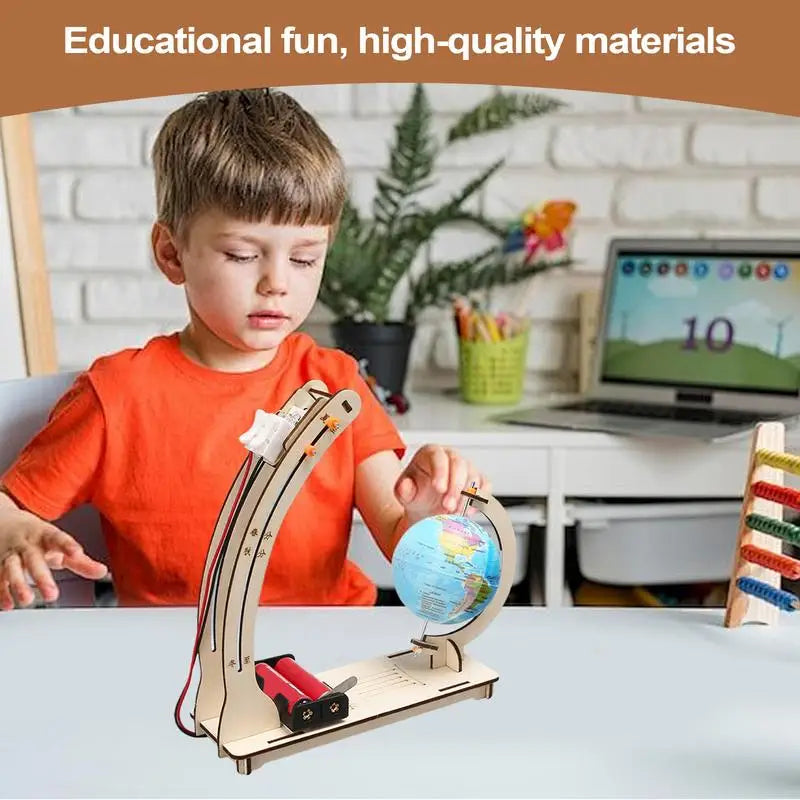 Erde Tag Nacht Alternation Simulation Kinder Wissenschaft Spielzeug DIY STEM Technologie Physik Lernen Spaß Lehrmittel Spielzeug